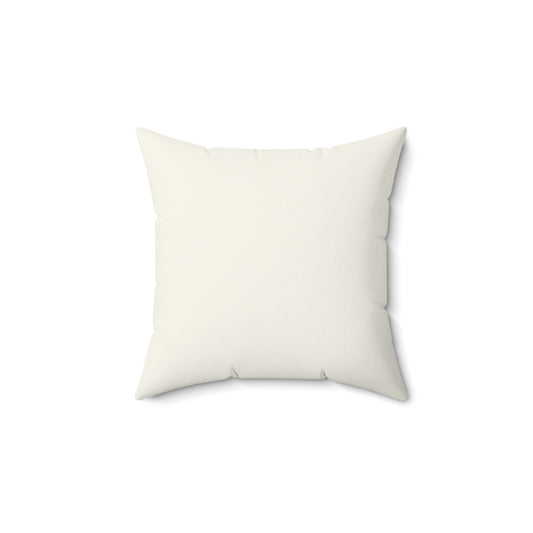 Acorn TV Crime Tea Repeat Square Faux Suede Pillow
