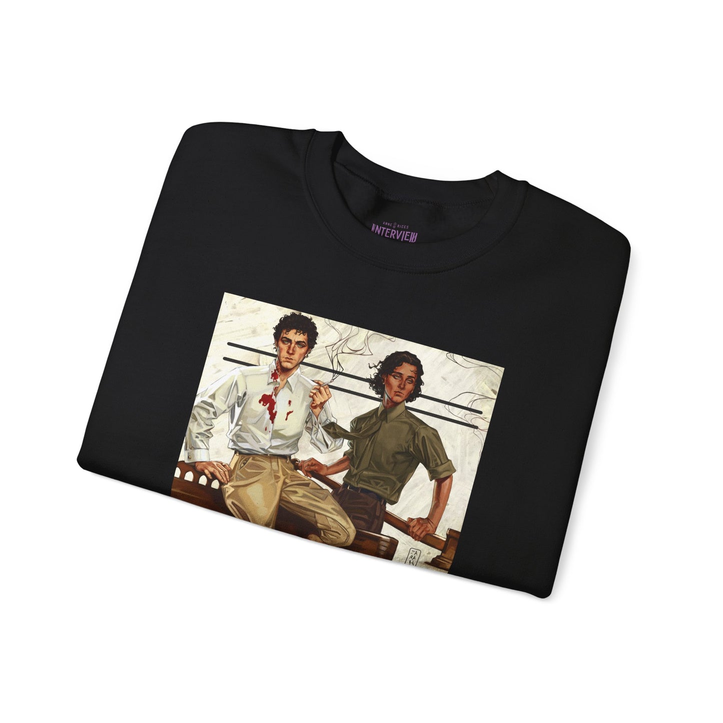Interview With The Vampire x Zara H Art Devil’s Minion Crewneck Sweatshirt