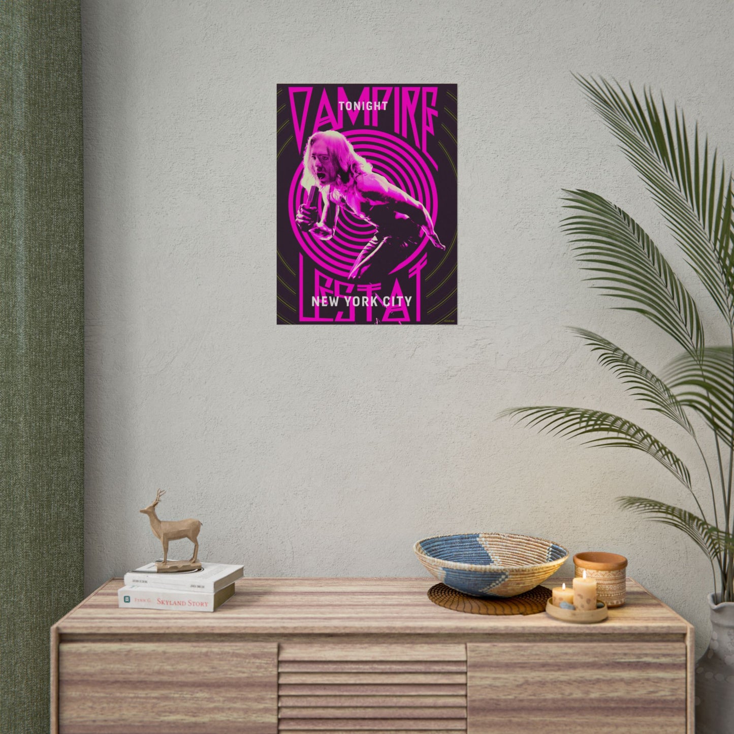 The Vampire Lestat New York Tour Stop Poster