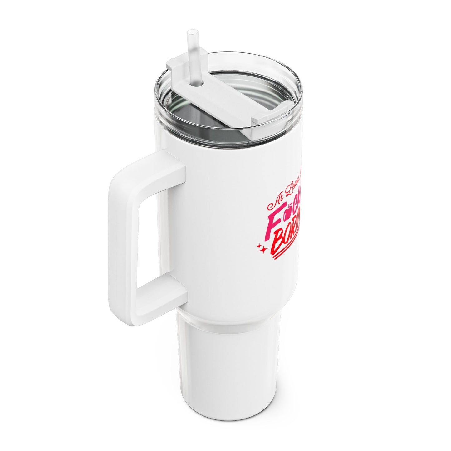 Forbidden Fruits "At Least I'm not F*cking Boring" Insulated Tumbler, 40oz