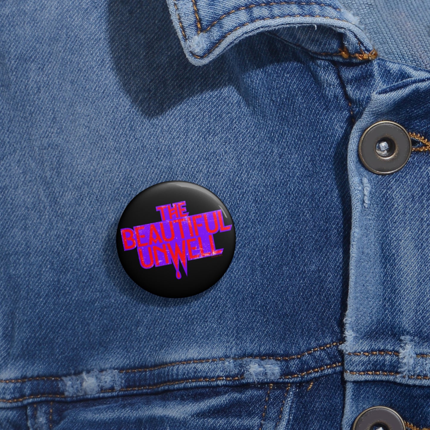 The Vampire Lestat Beautiful Unwell Pin Button