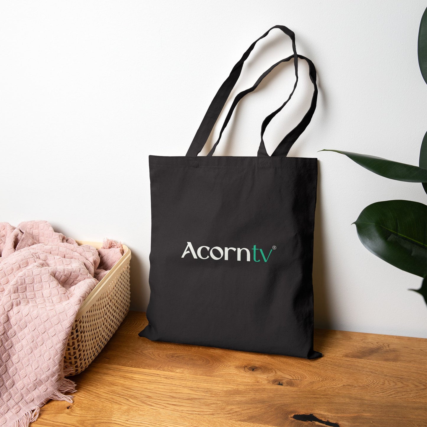 Acorn TV Mystery Word Search Tote Bag