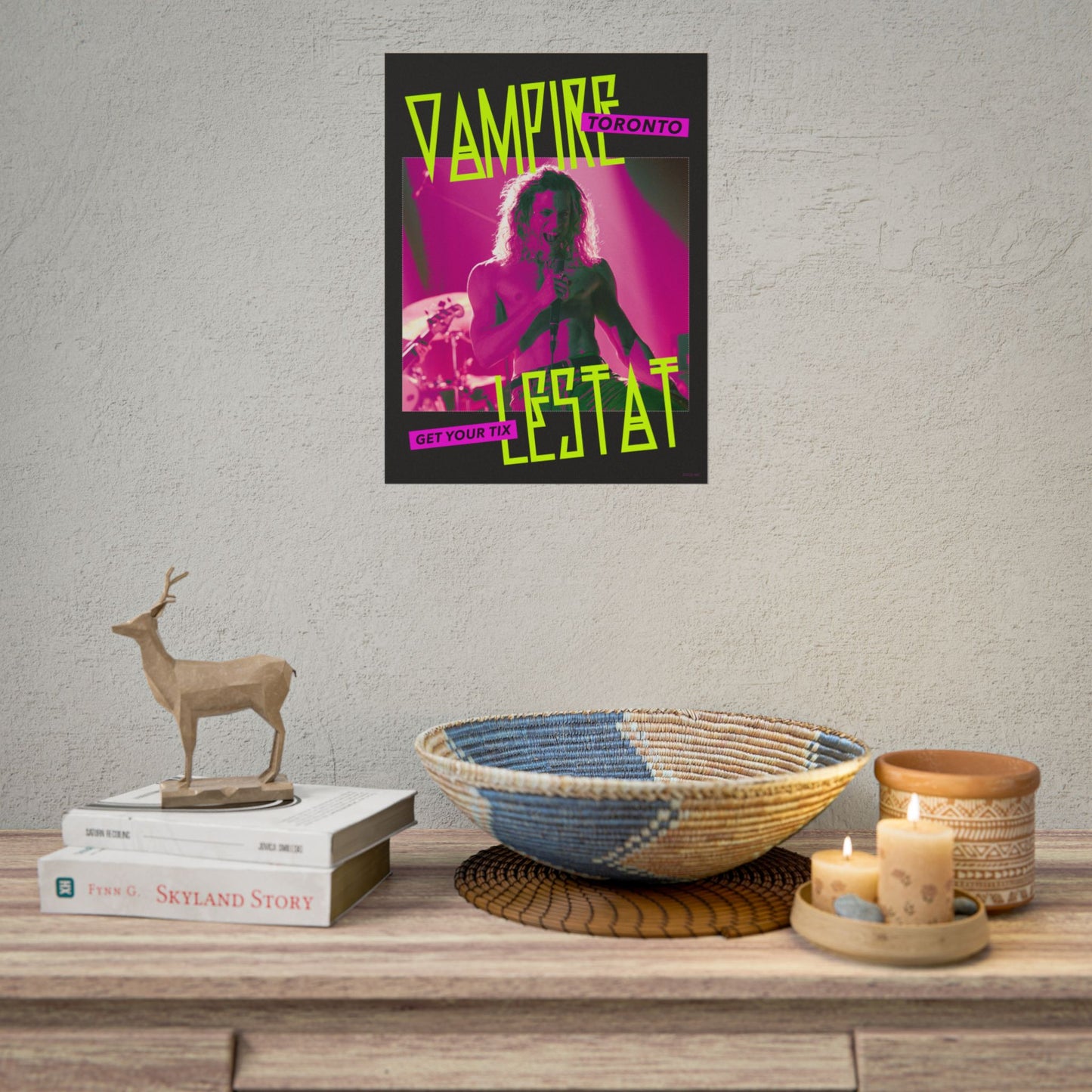 The Vampire Lestat Toronto Tour Stop Poster