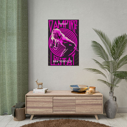 The Vampire Lestat New York Tour Stop Poster-8