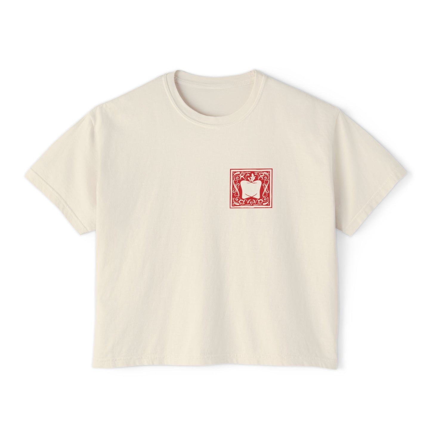 Forbidden Fruits Apple's Hex Boxy Tee