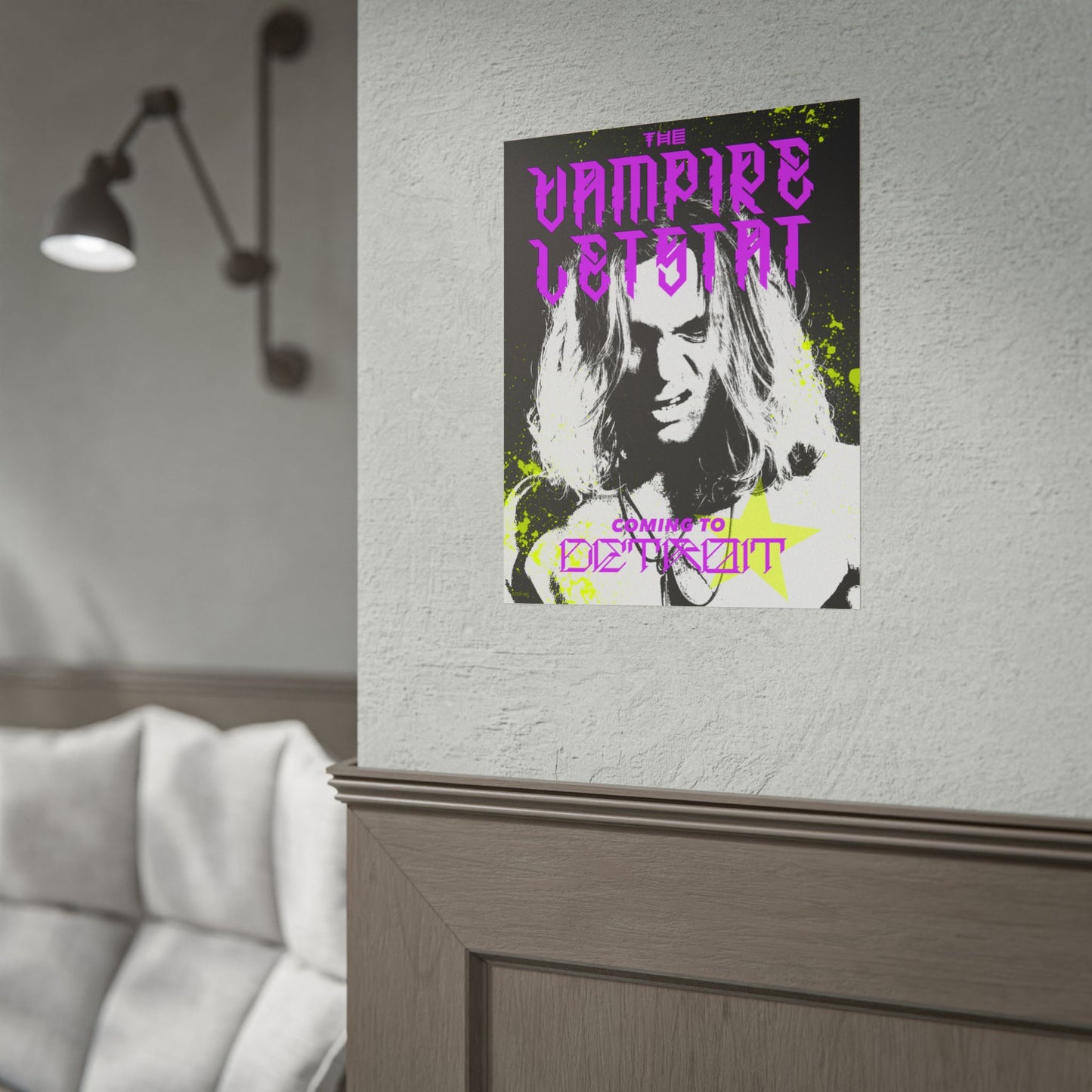 The Vampire Lestat Detroit Tour Stop Poster
