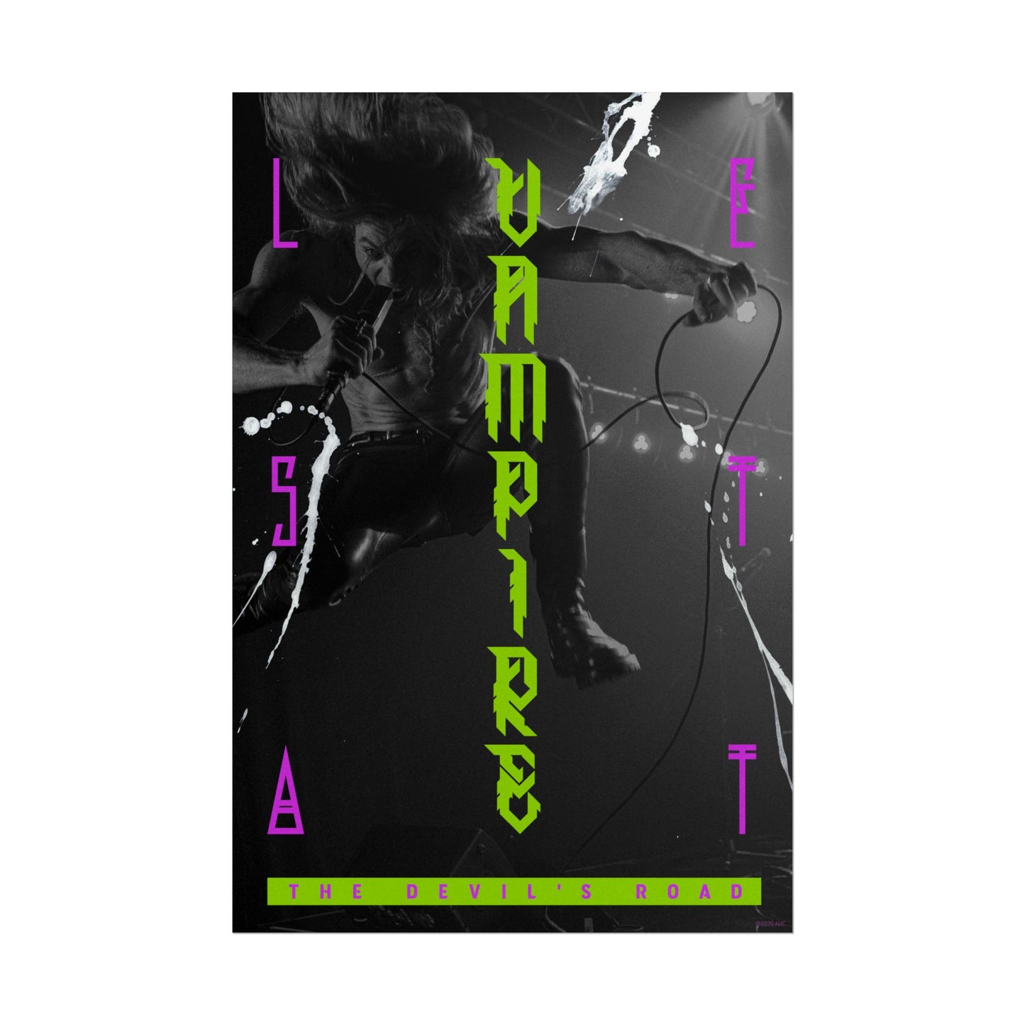 The Vampire Lestat Devils Road Tour Stop Poster