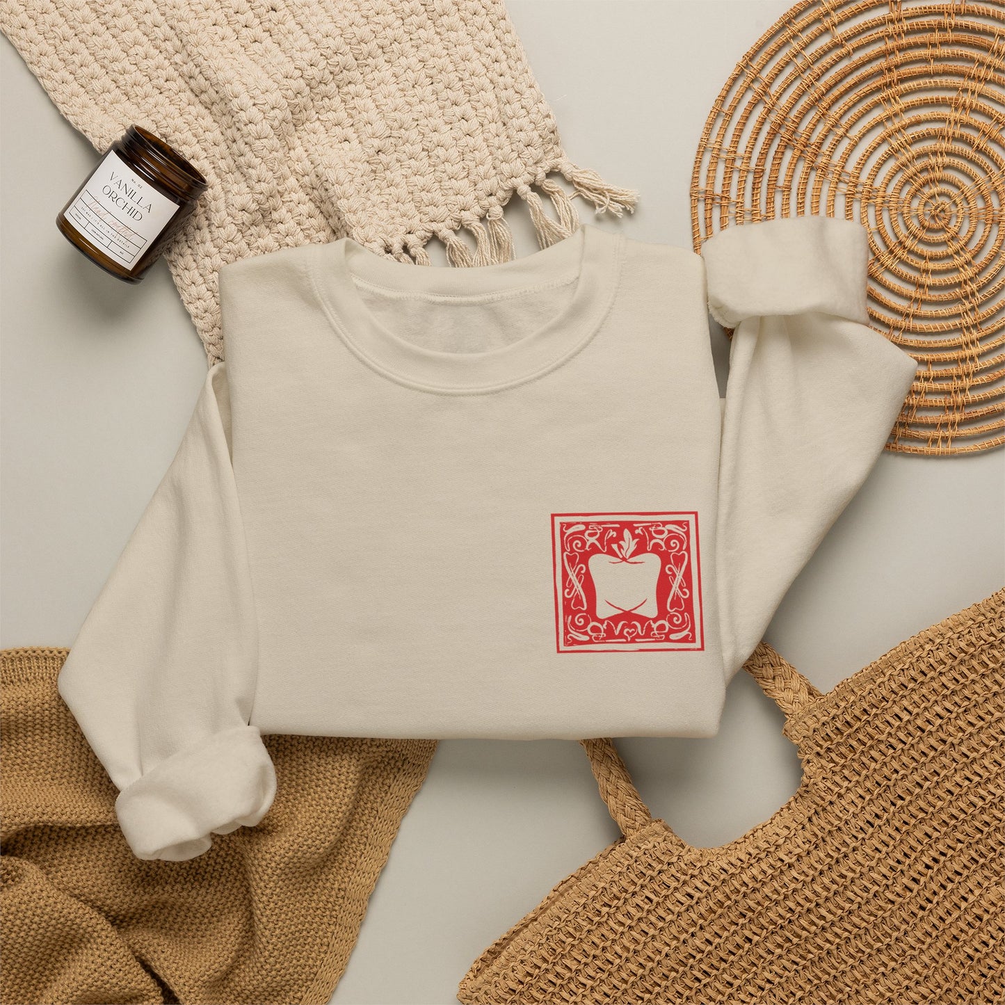 Forbidden Fruits Apple's Hex Crewneck Sweatshirt