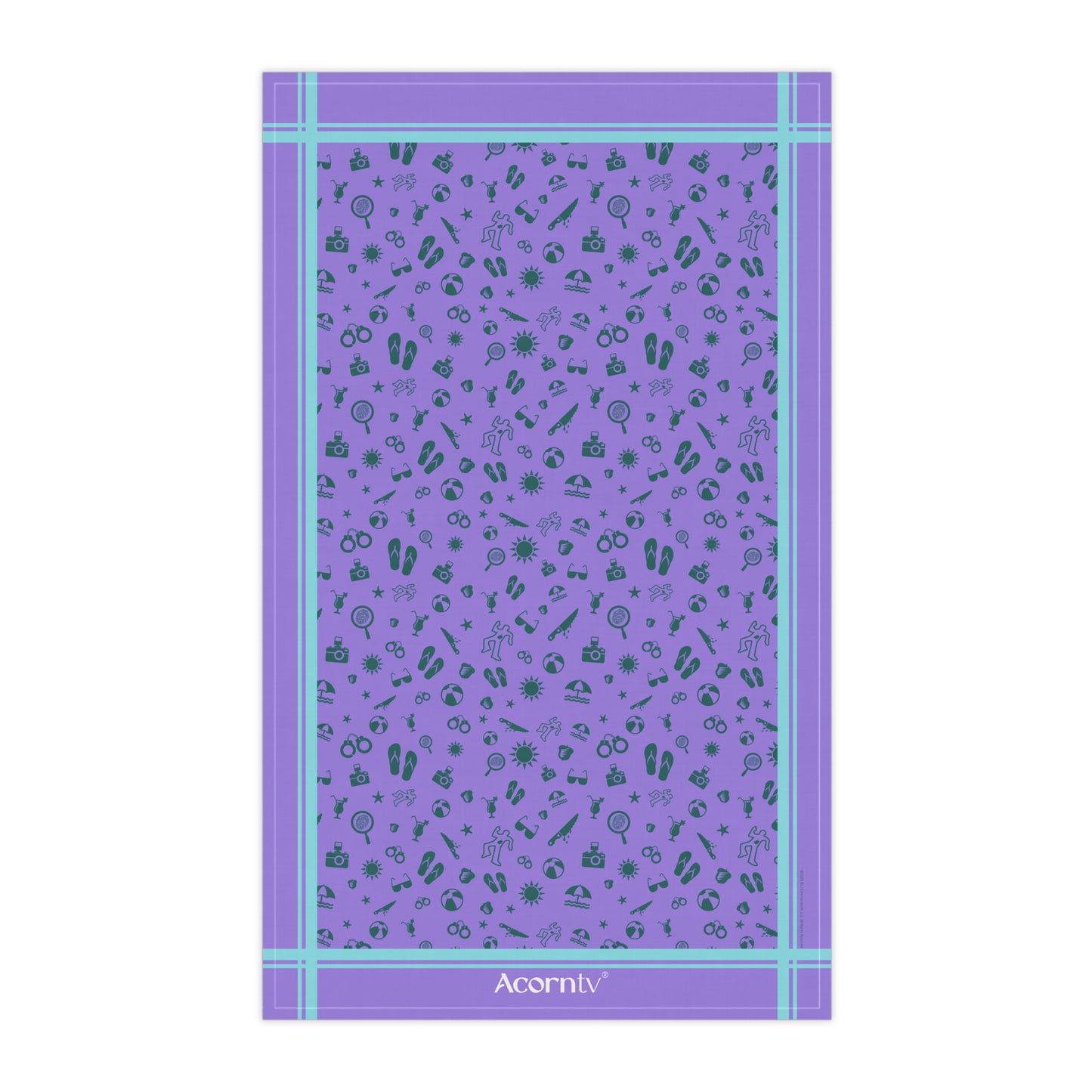 Acorn TV Four Seasons Summer Tea Towel