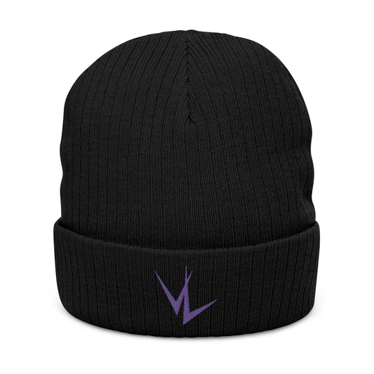The Vampire Lestat VL Logo Ribbed Beanie