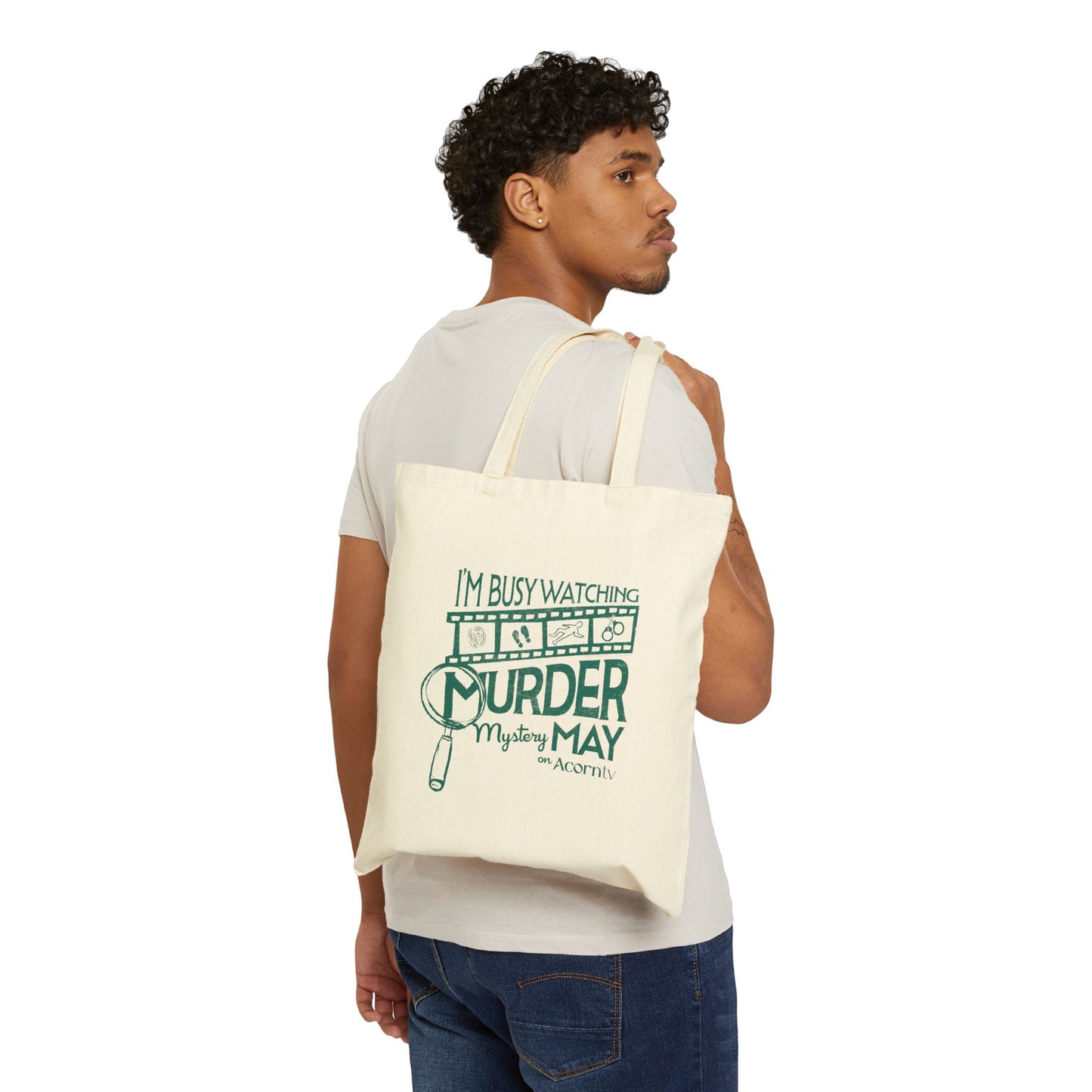 Acorn TV Murder Mystery May Tote Bag