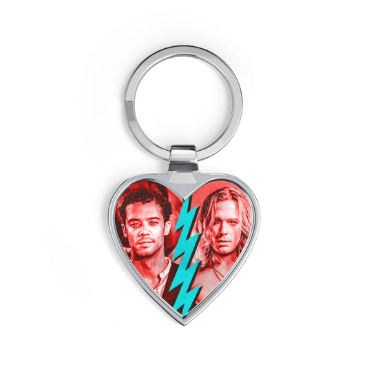 The Vampire Lestat Immortal Bond Heart Keychain