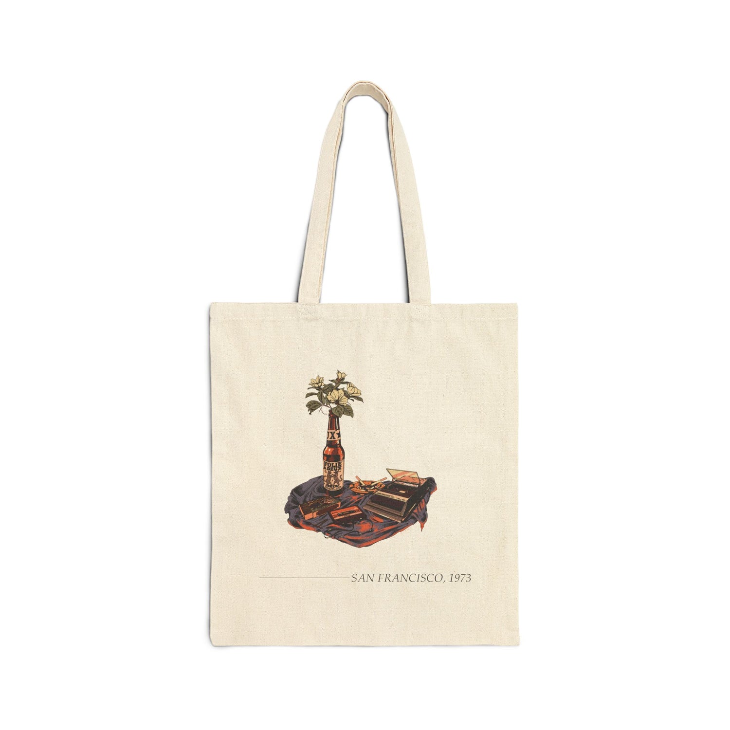 GANGSETRVILLEギャングスタービル 2018AW BLACKSVILLE-TOTE BAG刺繍ベロアトートバッグ【MBGA61904】 Interview With The Vampire x Fruitgravy San Francisco 1973 Cotton Tote