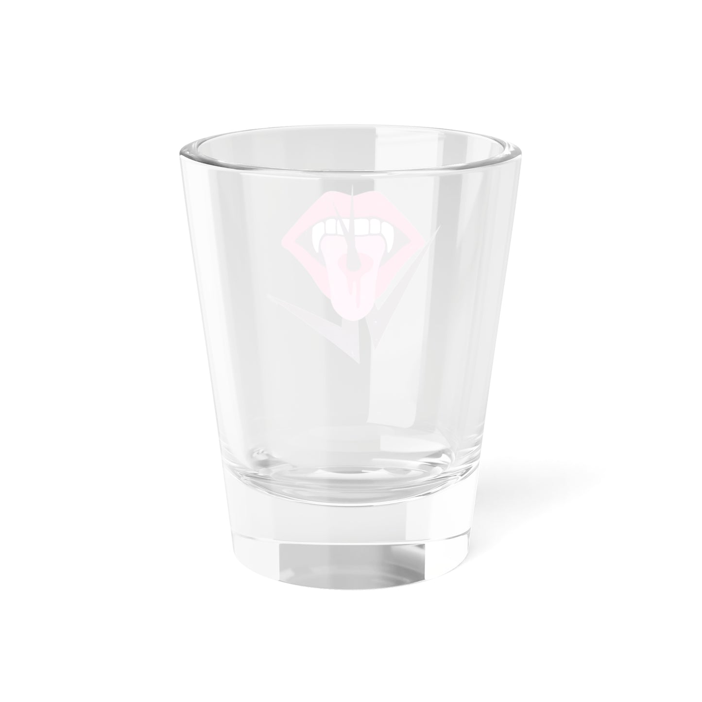 The Vampire Lestat Tongue and Fangs Logo Shot Glass