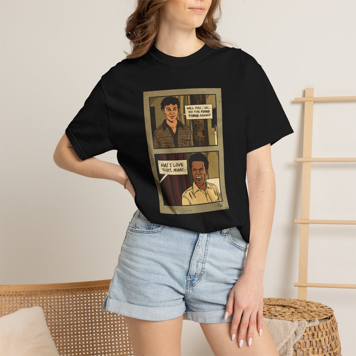 Interview With The Vampire x Cat’s Doodle Dump Fang Thing T-shirt