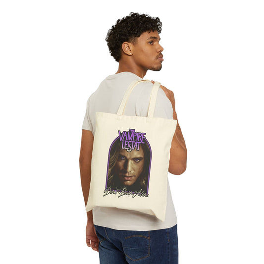 The Vampire Lestat Don't Burn Alone Cotton Canvas Tote Bag-3
