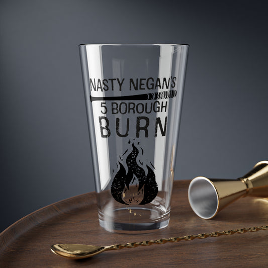 Dead City Negan's 5 Borough Burn Pint Glass