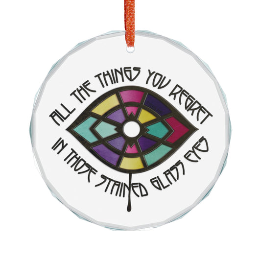 The Vampire Lestat Stained Glass Eyes Glass Ornament
