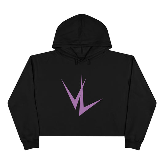 The Vampire Lestat Large Logo Cropped Hoodie
