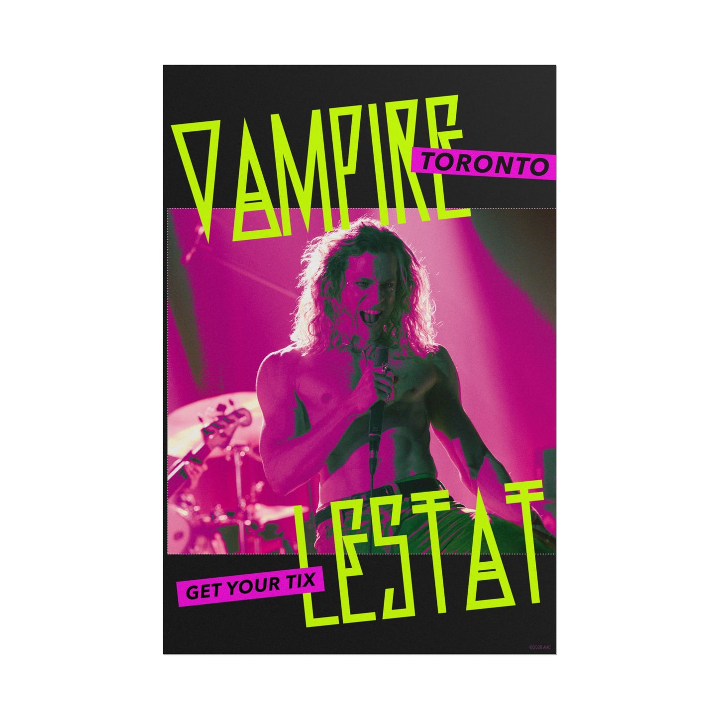The Vampire Lestat Toronto Tour Stop Poster