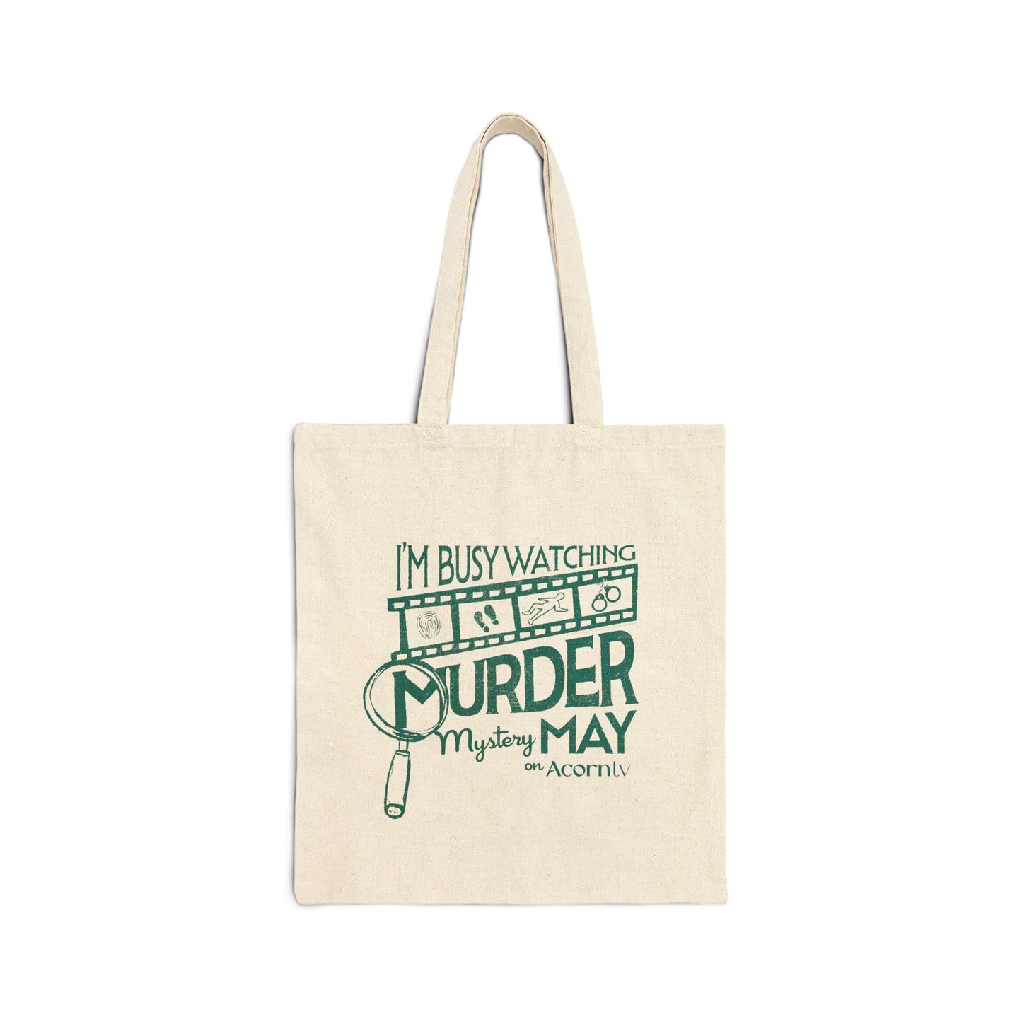 Acorn TV Murder Mystery May Tote Bag