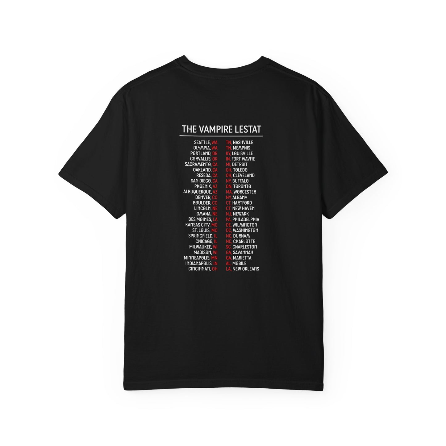 The Vampire Lestat Official Tour T-Shirt