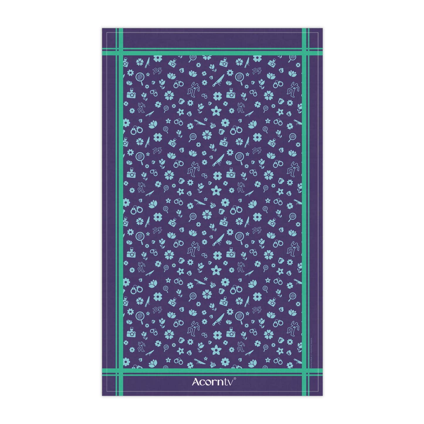 Acorn TV Four Seasons Spring Tea Towel