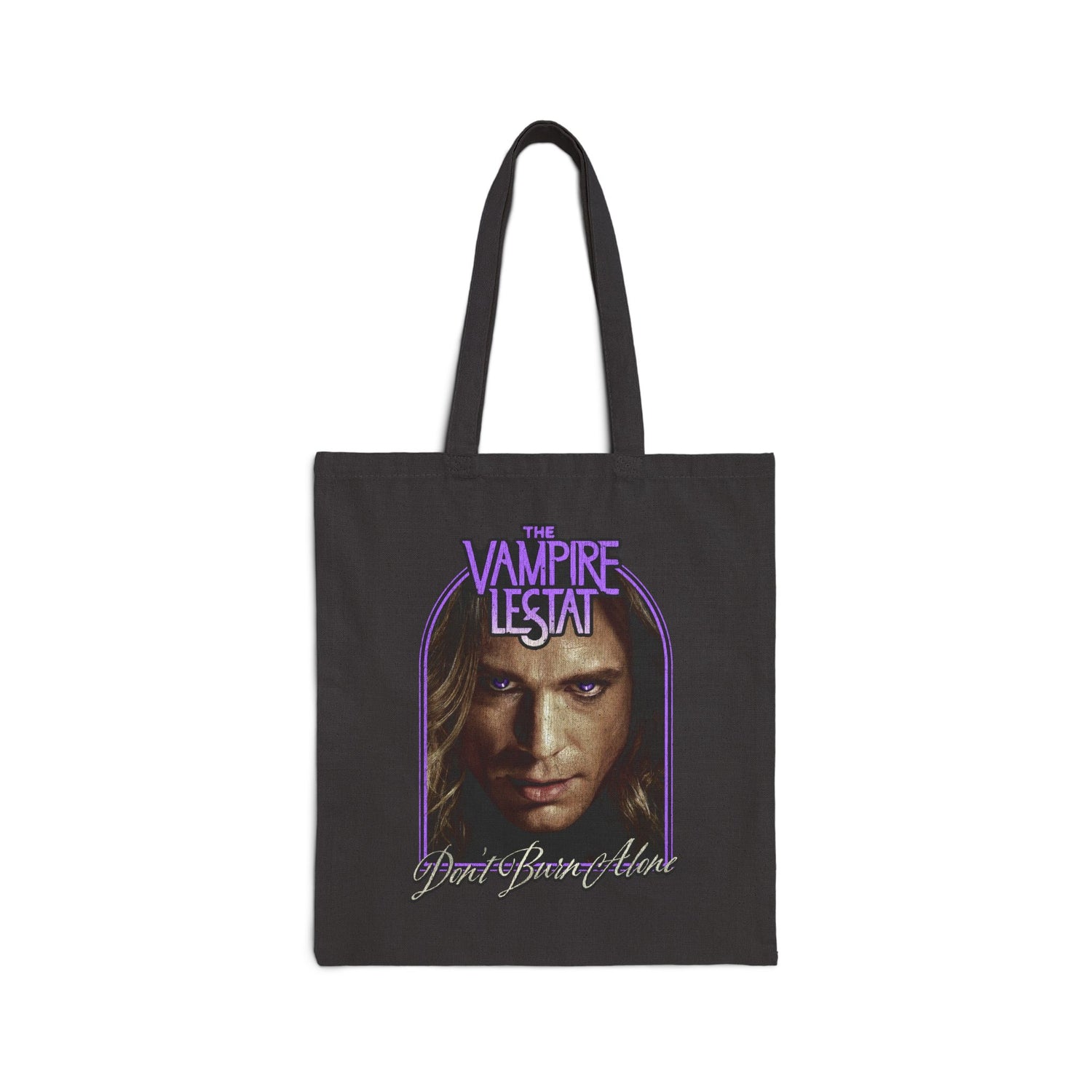 The Vampire Lestat Don't Burn Alone Cotton Canvas Tote Bag