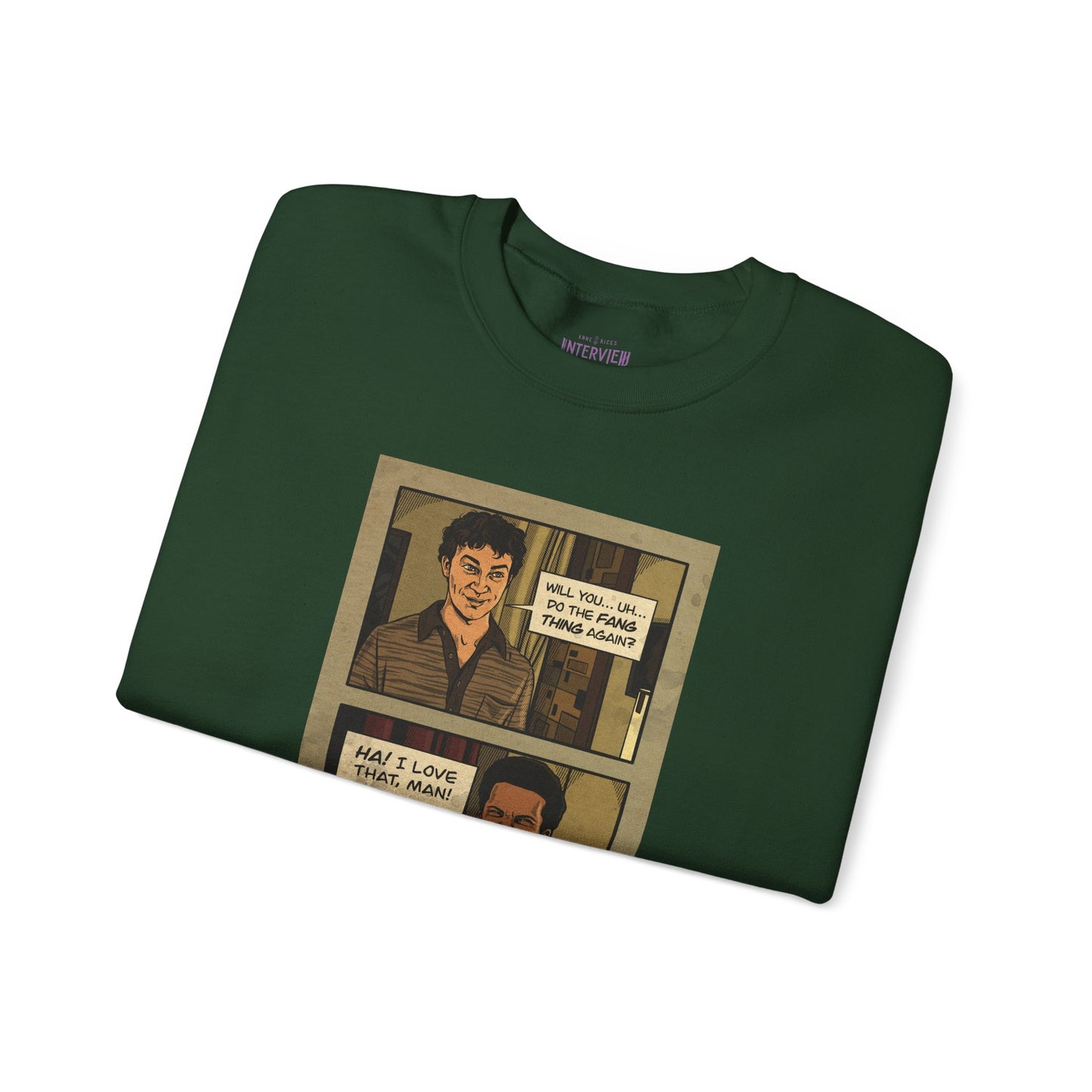Interview With The Vampire x Cat’s Doodle Dump Fang Thing Crewneck Sweatshirt