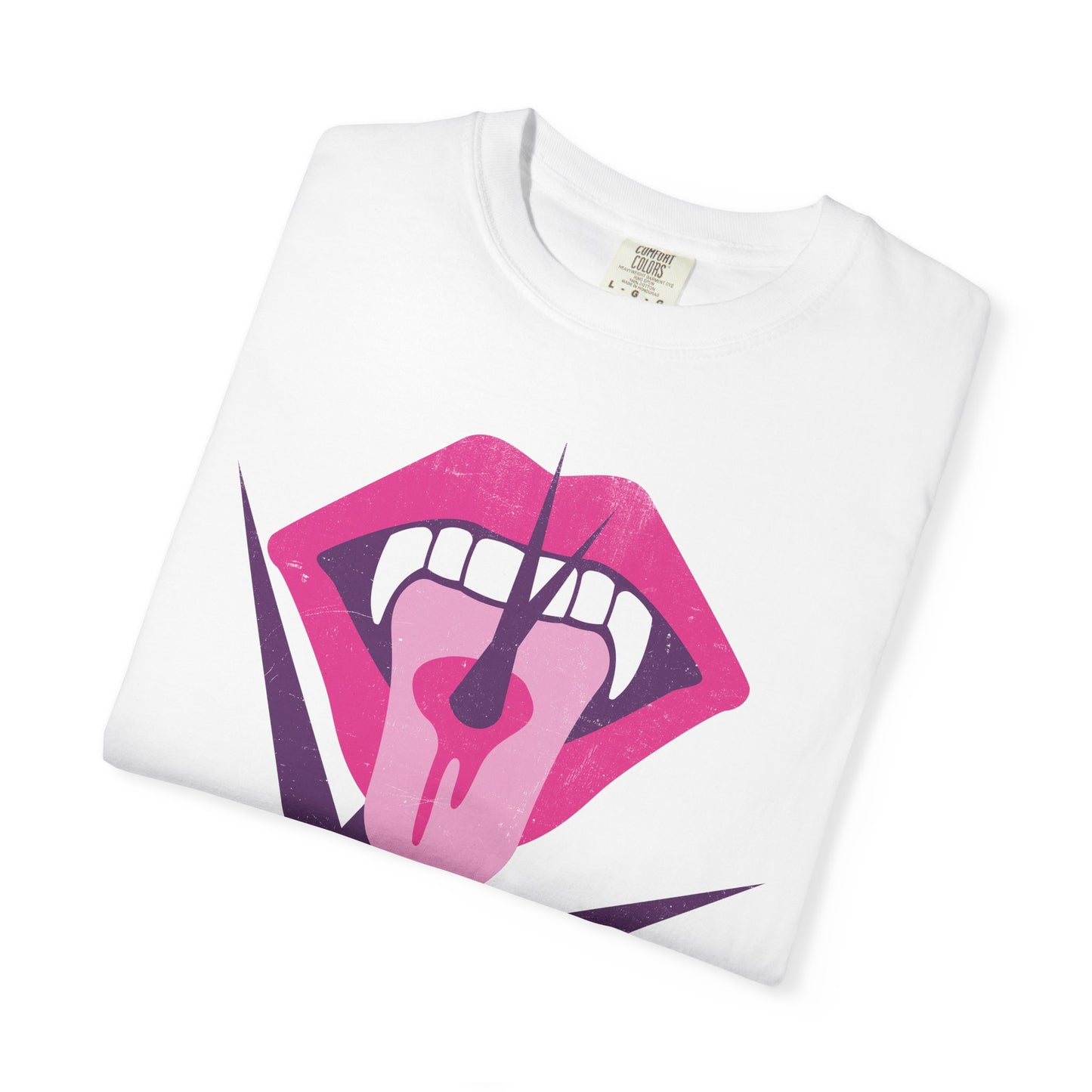 The Vampire Lestat Tongue and Fangs Logo T Shirt