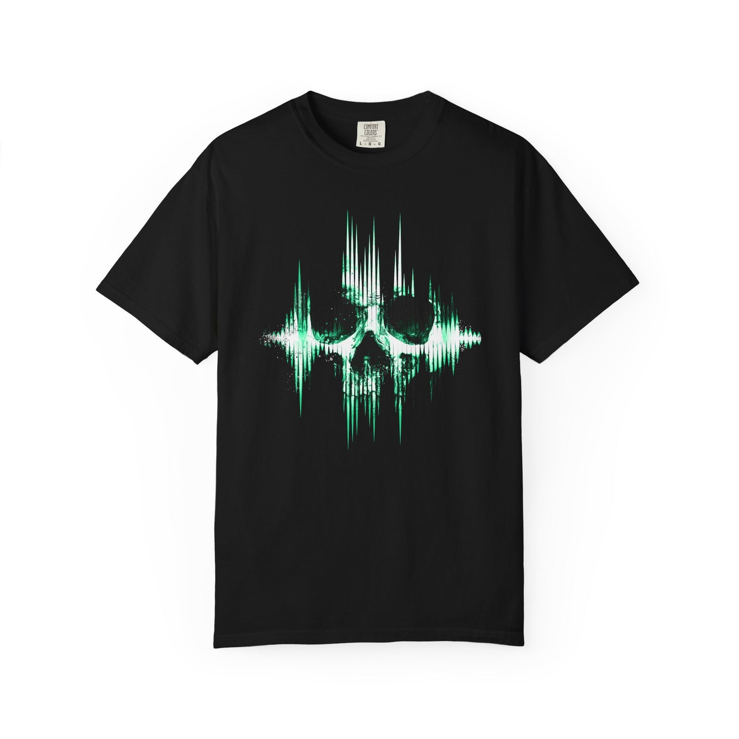 Shudder Skull Scream Wave T-shirt