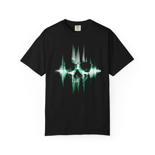 Shudder Skull Scream Wave T-shirt