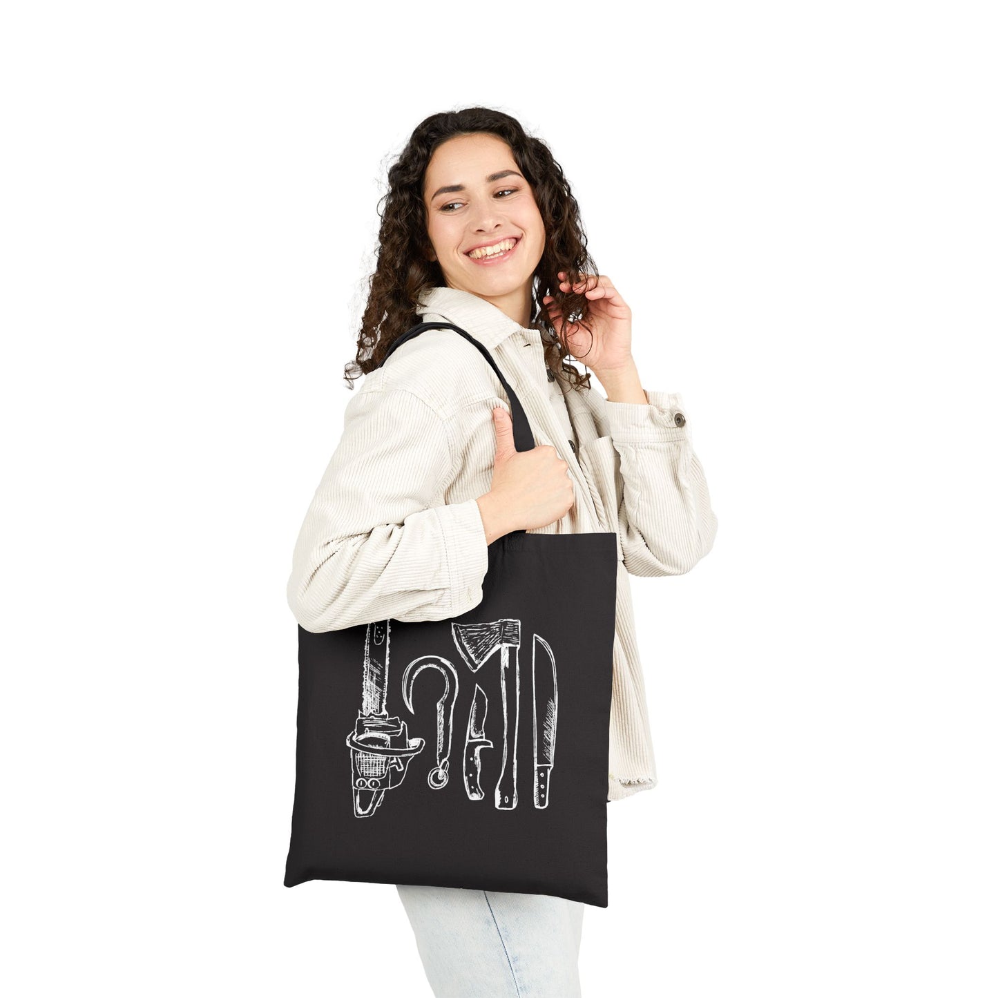 Shudder Weapons Tote Bag