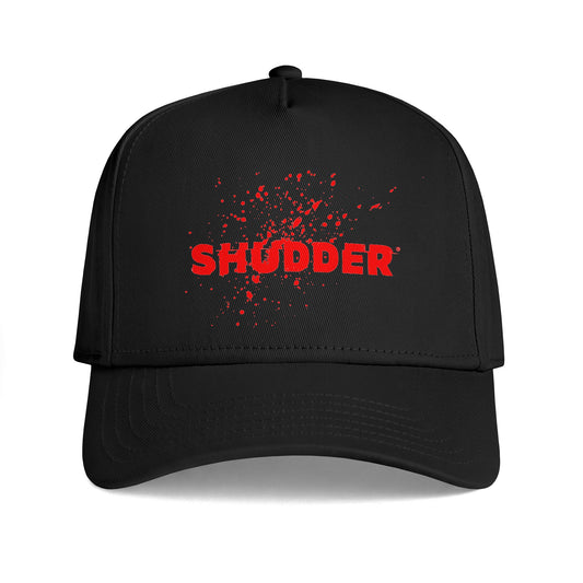Shudder Blood Splatter Logo Hat