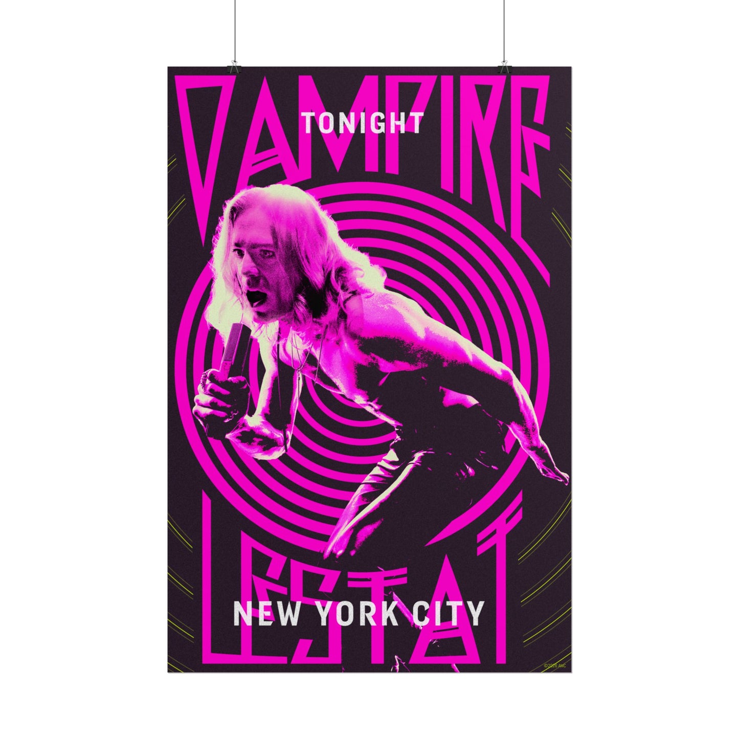 The Vampire Lestat New York Tour Stop Poster