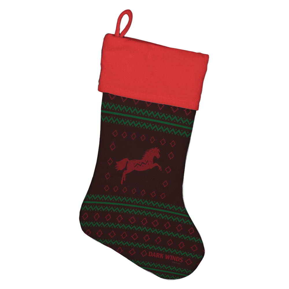 Dark Winds Fair Isle Stocking