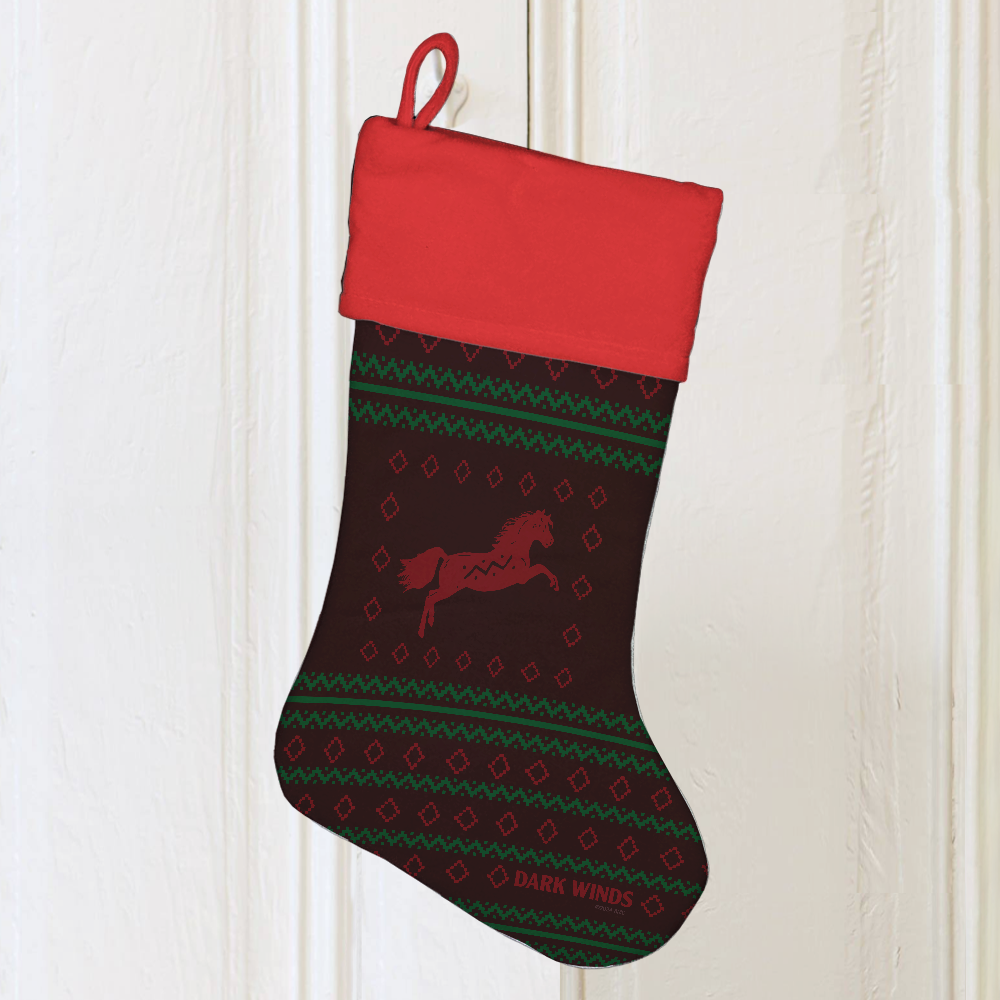 Dark Winds Fair Isle Stocking