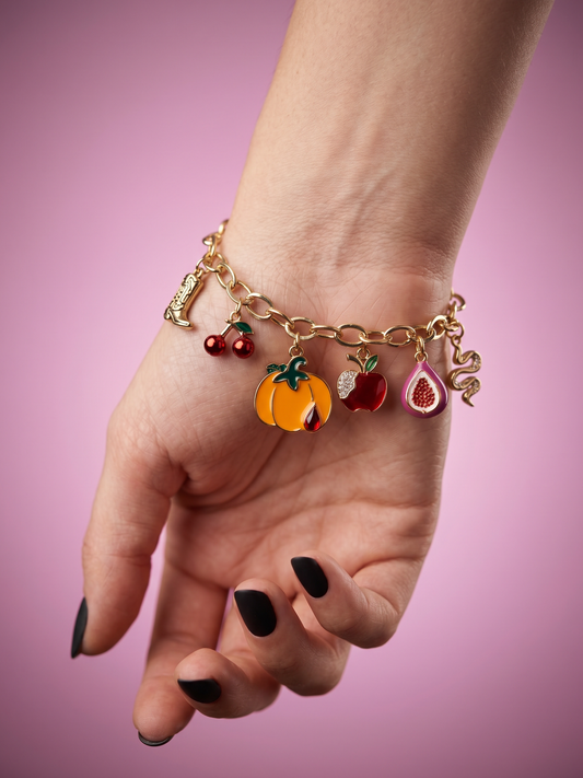 Forbidden Fruits X Brooklyn Charm 6 Charm Bracelet