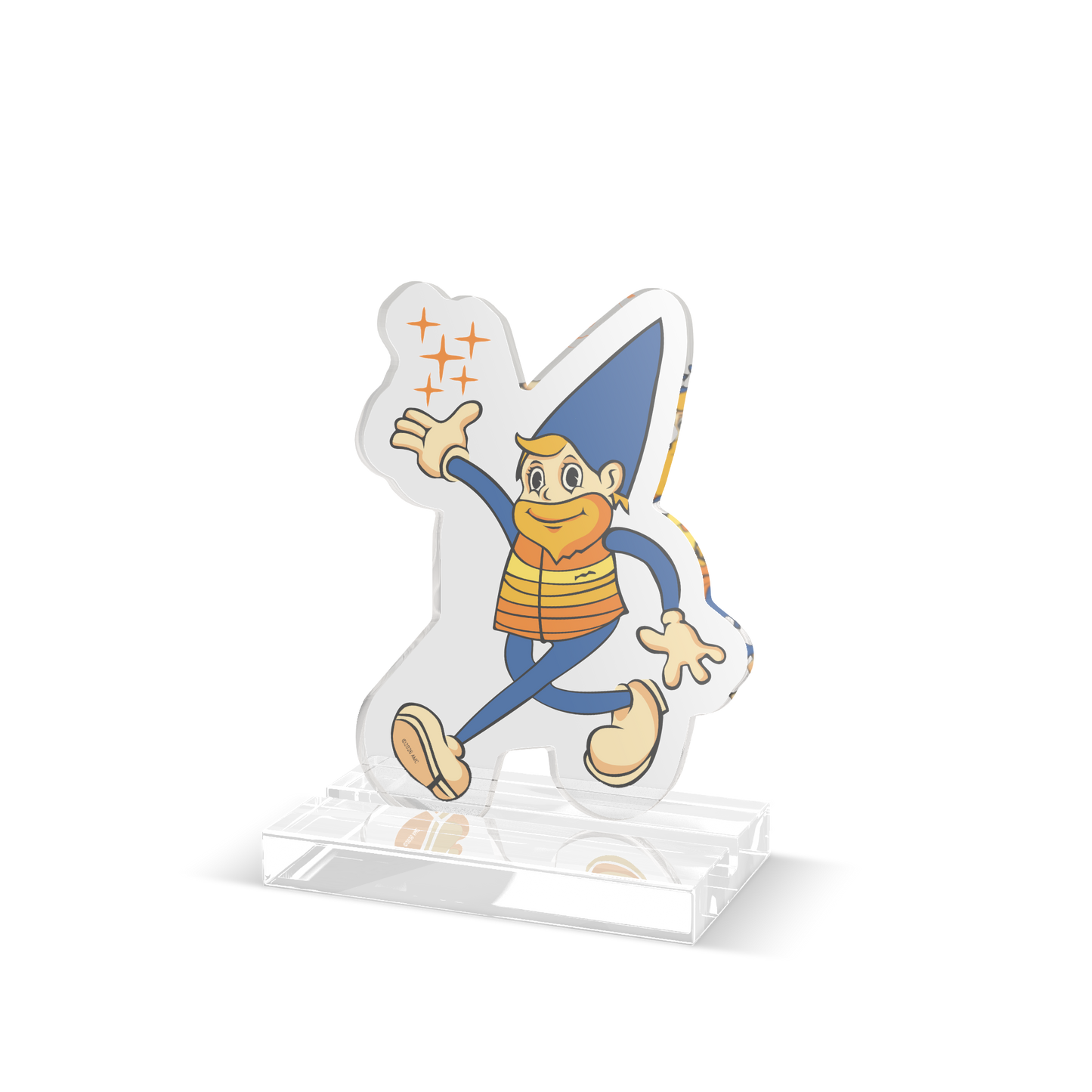 The Audacity Gnome Acrylic Desk Standee