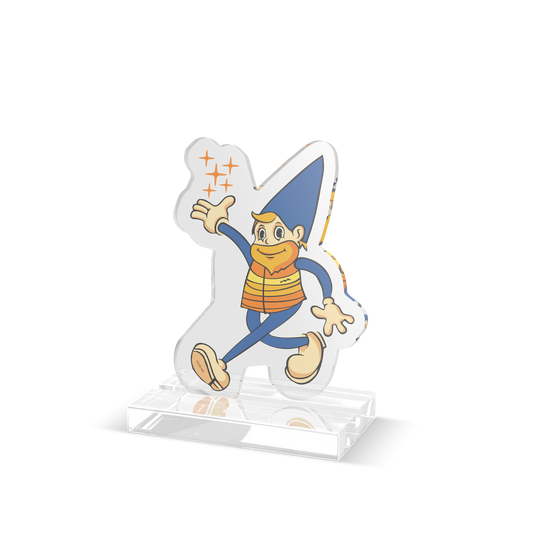 The Audacity Gnome Acrylic Desk Standee