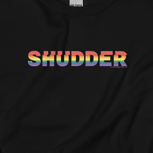 Shudder Pride Logo Fleece Crewneck Sweatshirt