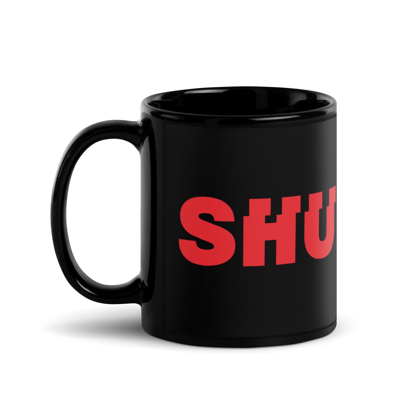 Shudder Logo Black Mug