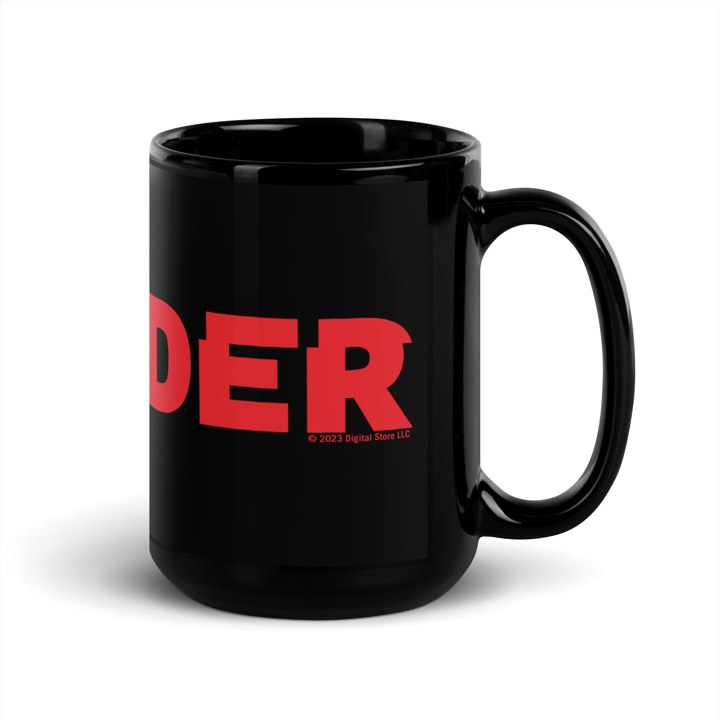 Shudder Logo Black Mug