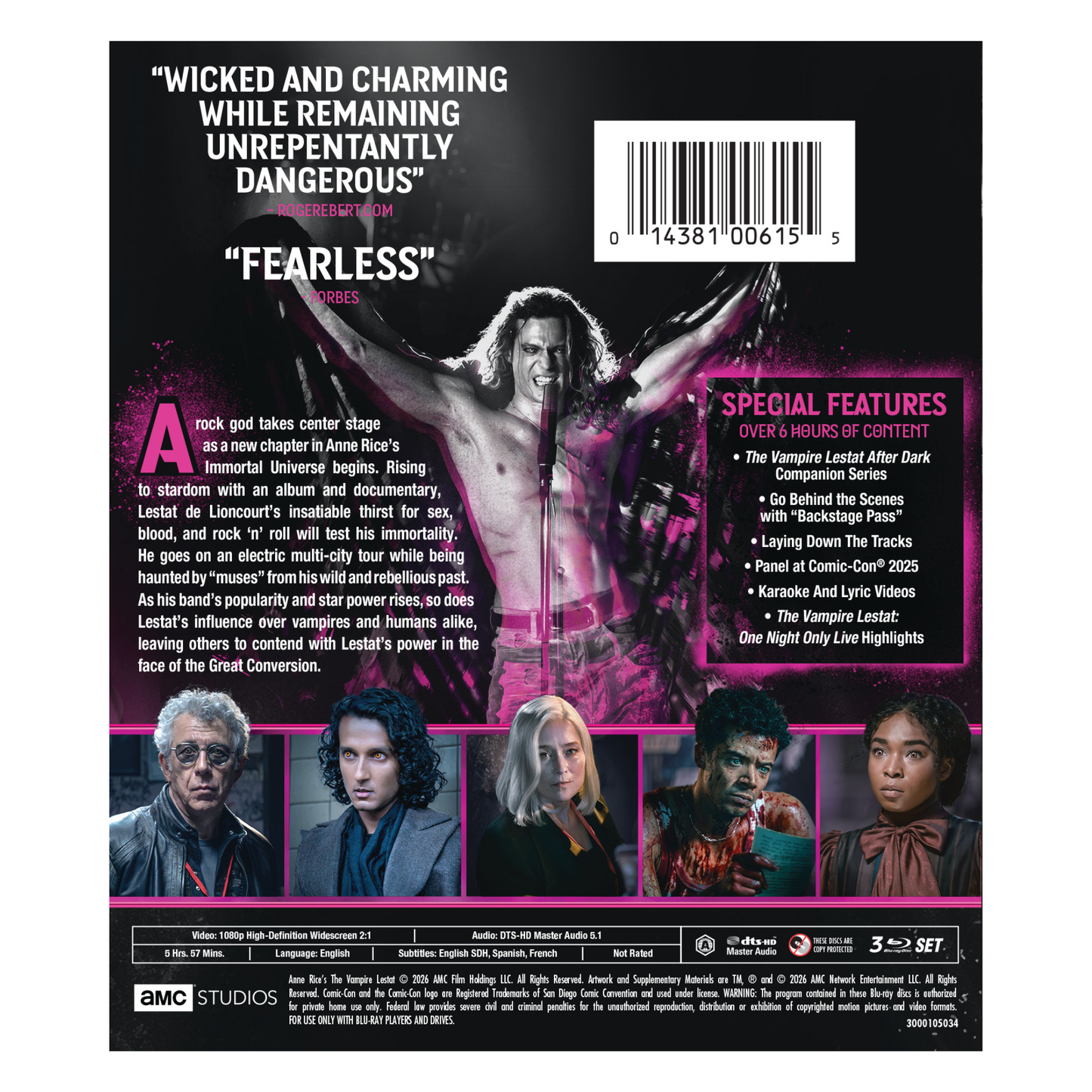 The Vampire Lestat Blu-Ray Exclusive Bundle