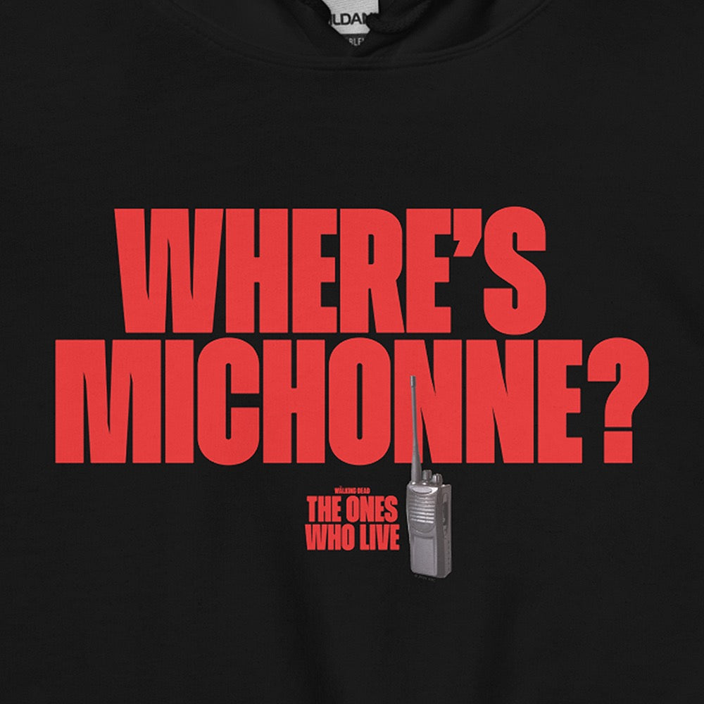 The Walking Dead Where's Michonne? Walkie Adult Hoodie
