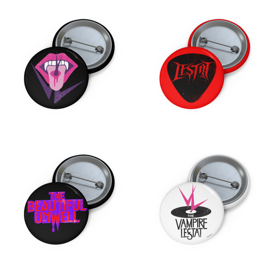 The Vampire Lestat Pin Button Bundle