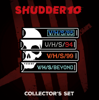 Shudder 10 X Pintrill V/H/S Collector's Edition Enamel Pin Multi