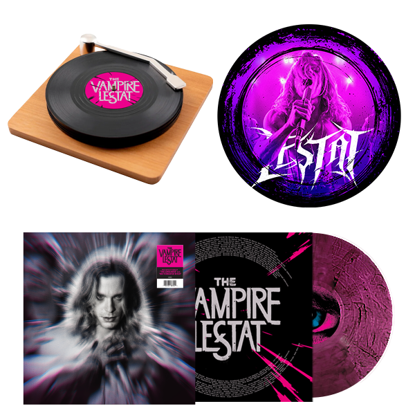 The Vampire Lestat Exclusive Vinyl, Slipmat & Coaster Bundle Official Collector Set