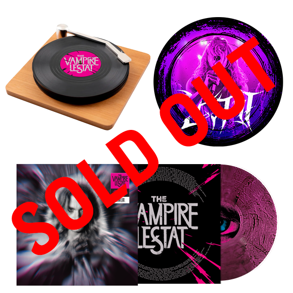 The Vampire Lestat Exclusive Vinyl, Slipmat & Coaster Bundle Official Collector Set