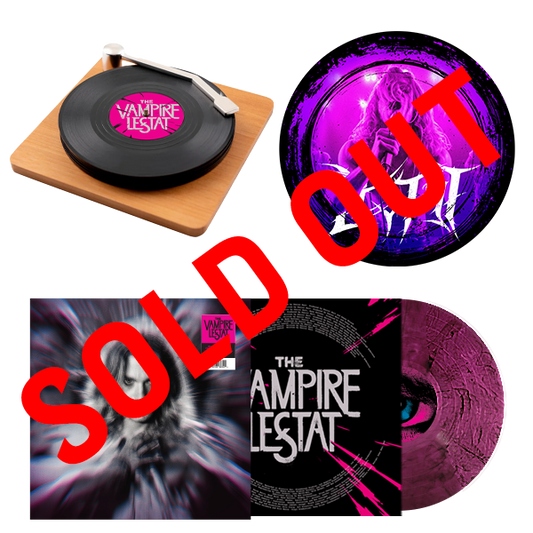 The Vampire Lestat Exclusive Vinyl, Slipmat & Coaster Bundle Official Collector Set